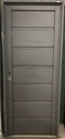 Puerta Chapa 18 085x205 festonado horizontal Ciega