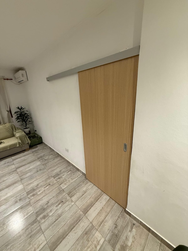 Puerta Interior Corrediza Guia Exterior 090x200