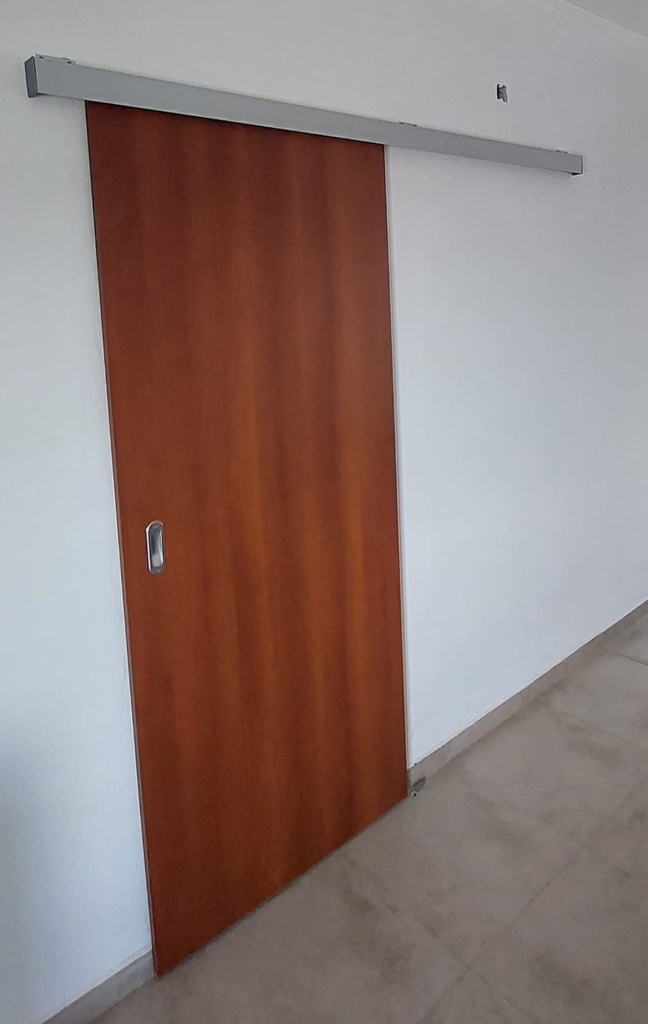 Puerta Interior Corrediza Guia Exterior 090x200