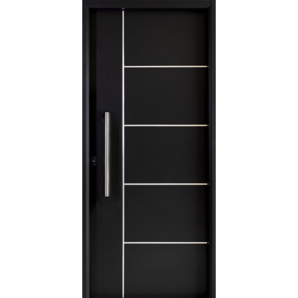 Puerta Semipremium 0,88x2,05 Negro S590