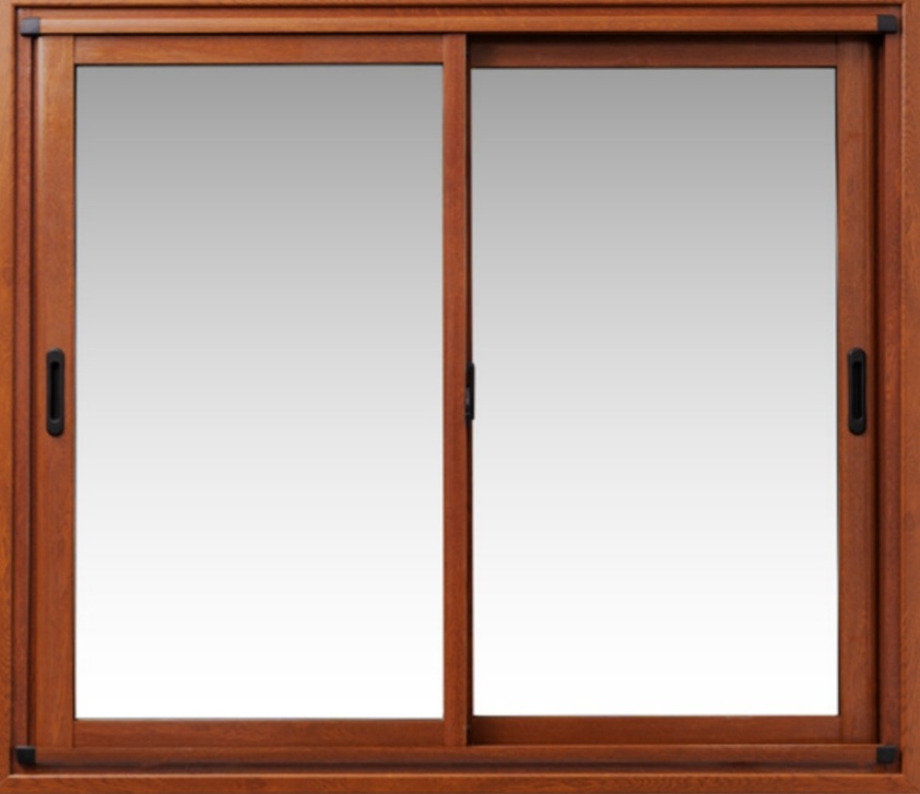 Ventana Corrediza Moderna Max Wood Nexo (cierre central)
