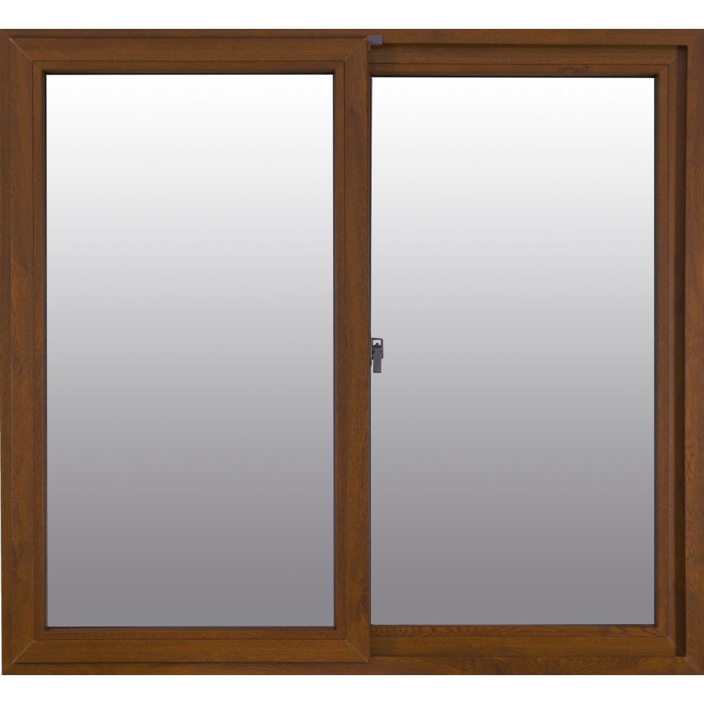 Ventana Corrediza PVC Confort Simil Madera Nexo 