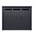 Porton levadizo Manual de chapa 300x208 plegado/puerta de escape/ Lucera superior/sin vidrio 