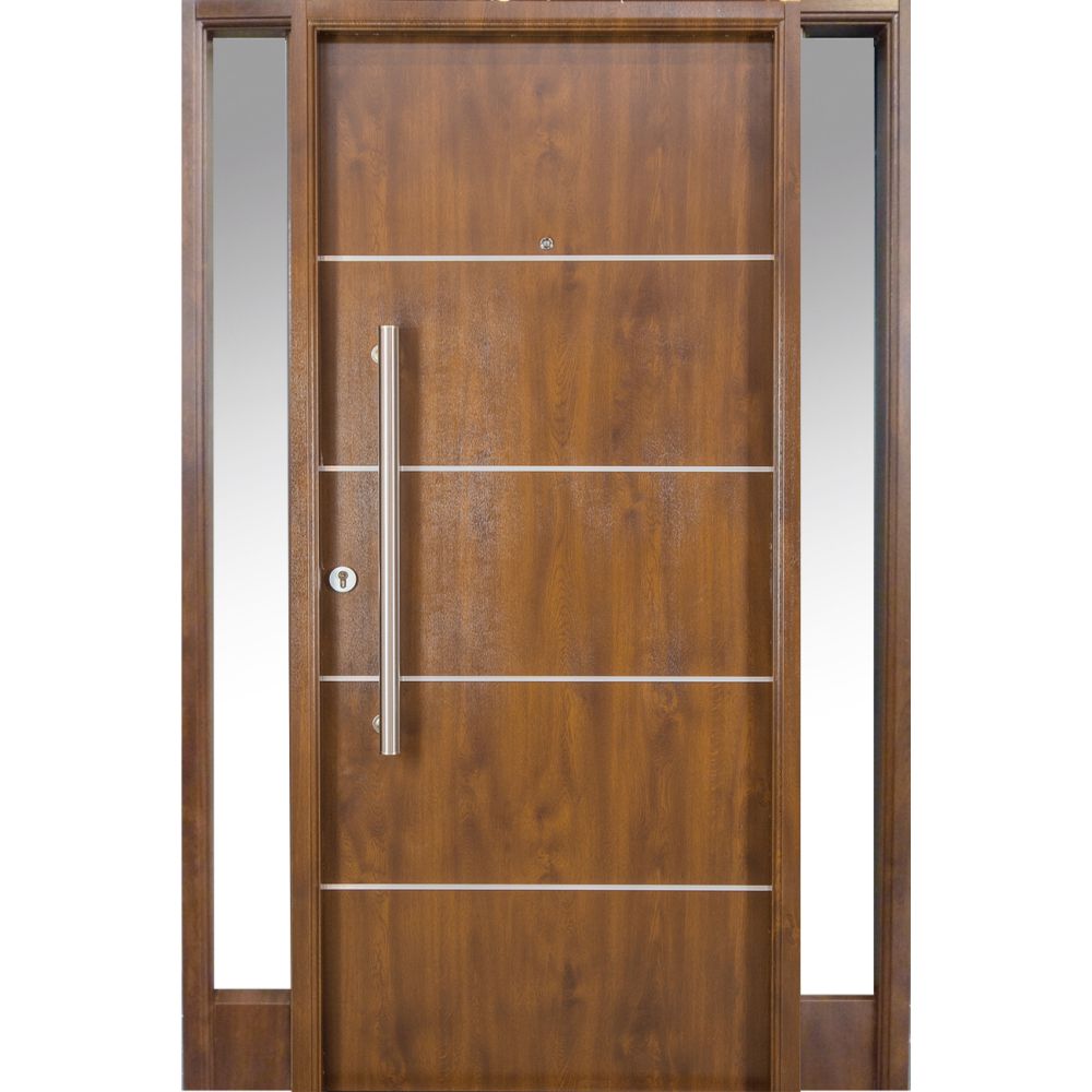 Portada Deluxe Wood 135x205 c/paños fijos y detalles DN/DR084