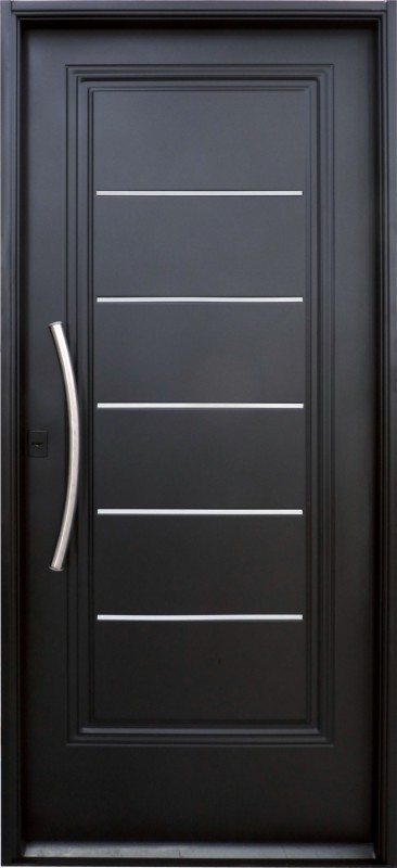 Puerta Semipremium 088x205 Inyectada con apliques S100  