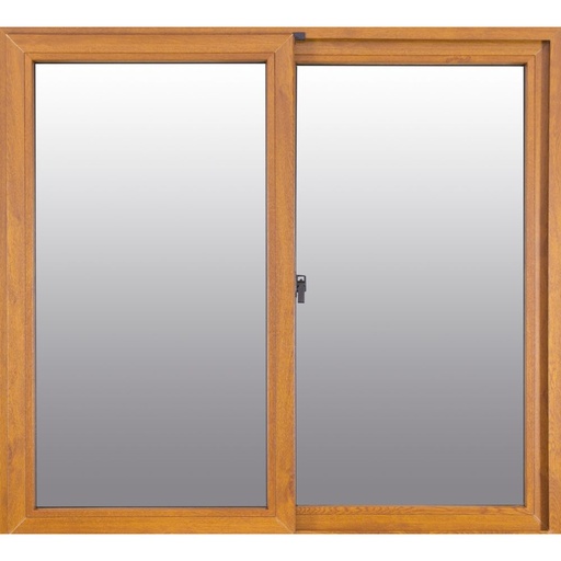 Ventana Corrediza PVC Confort Simil Madera Nexo 