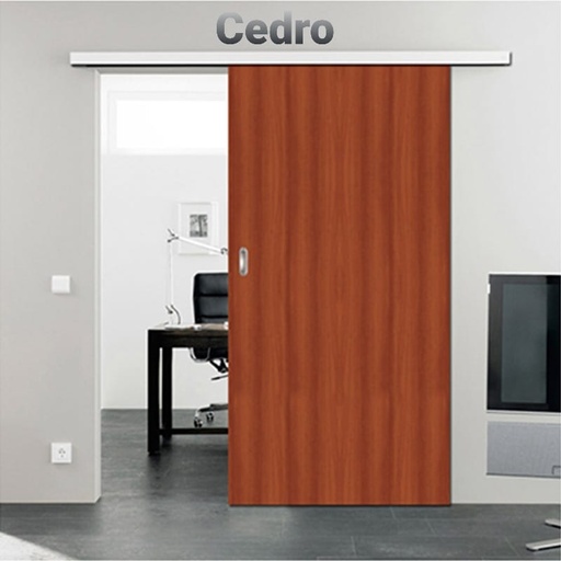 Puerta Interior Corrediza Guia Exterior 090x200