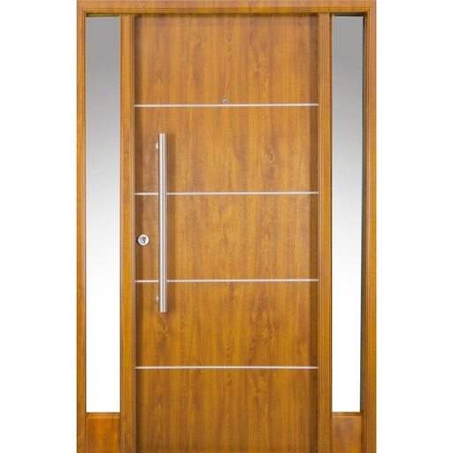 Portada Deluxe Wood 135x205 c/paños fijos y detalles DN/DR084 Nexo